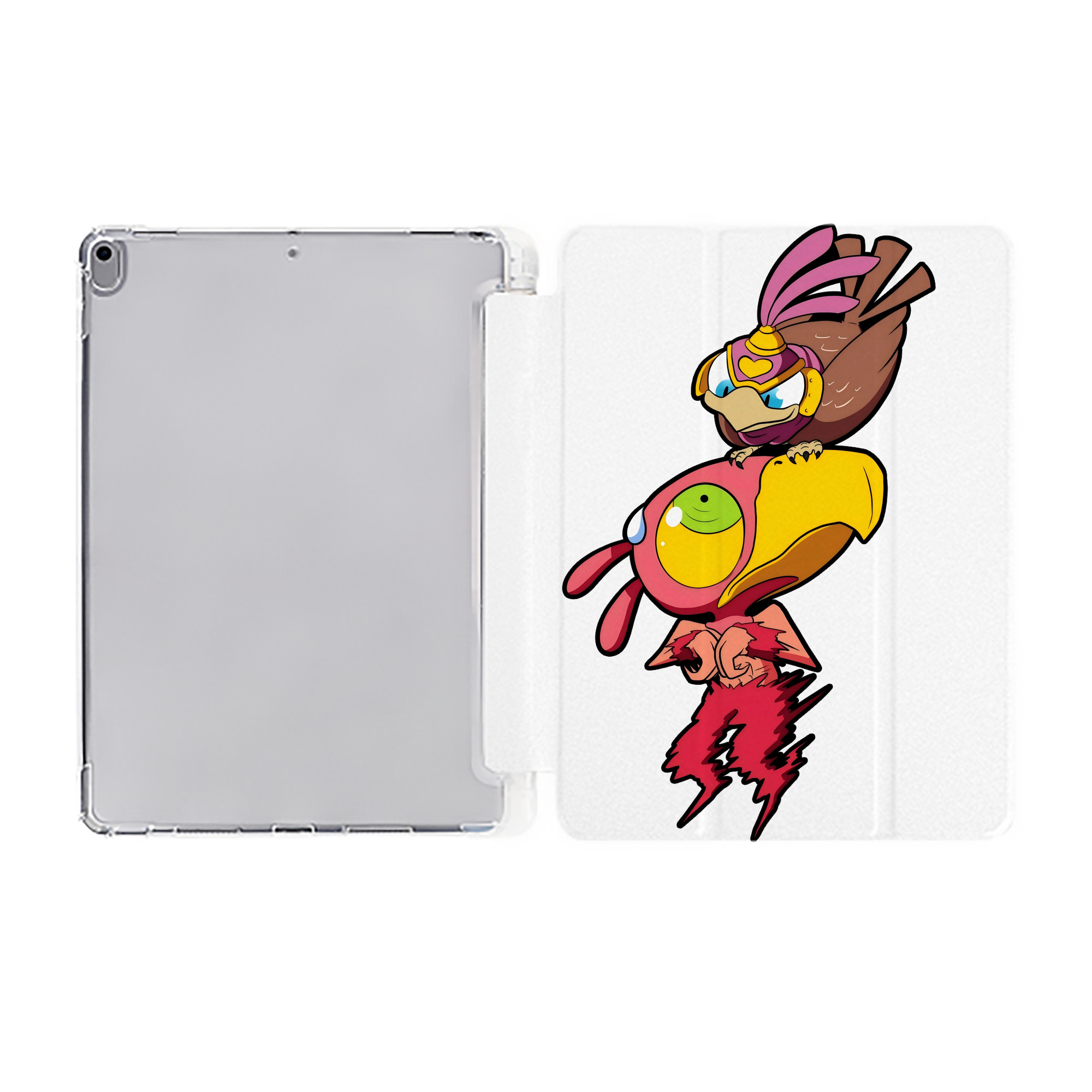 （画像用） ジョジョの奇妙な冒険 JoJo's Bizarre Adventure IPad ケース ペン収納付き 三つ折りスタンド PUレザー×シリコン 対応機種9.5/10.5/10.9インチ